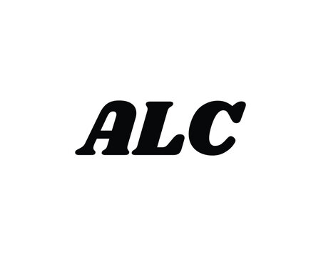 ALC Logo design vector template