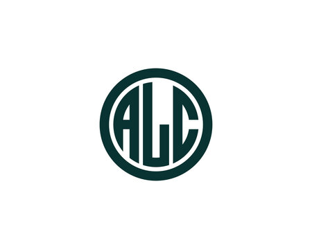 ALC Logo design vector template