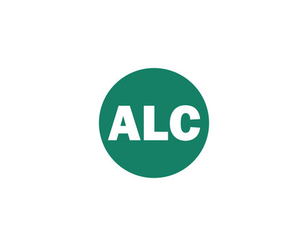ALC Logo design vector template