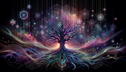 The Luminescent Tree: Surreal Evolutionary Connections