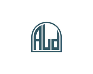 ALD Logo design vector template