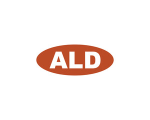 ALD Logo design vector template