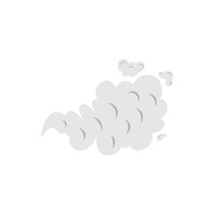 Smoking car motion clouds 