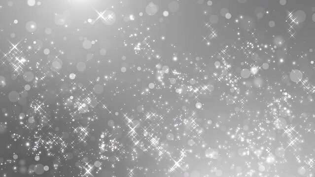 背景 パーティクル キラキラ 輝き ループ