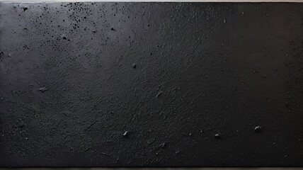 Fototapeta premium Black metal plate with scratches Background and texture.