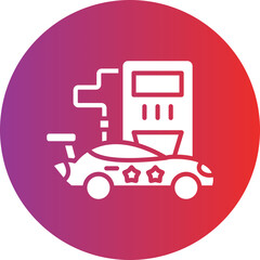 Fuel Station Icon Style