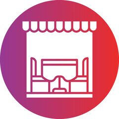 Furniture Store Icon Style
