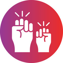 Obraz premium Activism Icon Style