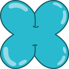 Bubble Graffiti Alphabet