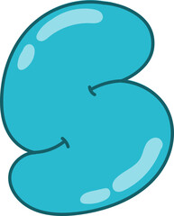 Bubble Graffiti Alphabet