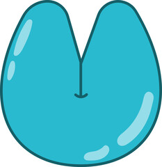 Bubble Graffiti Alphabet