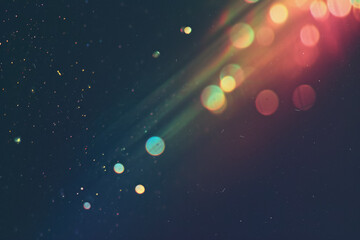 Enhance Your Photos with Vintage Analog Lens Flares - Perfect for Adding a Cinematic Glow to Your Images. Generated AI