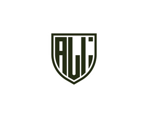 Obraz premium ALI Logo design vector template
