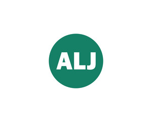 Obraz premium ALJ Logo design vector template