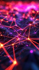 Network with bright nodes. The concept of connectivity and the