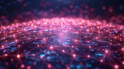 Obraz premium 5g network technology background