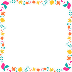 꽃 테두리, 사각 플라워 액자. 예쁜액자 테두리 가족사진 연인 돌잔치 아기사진 꾸미기