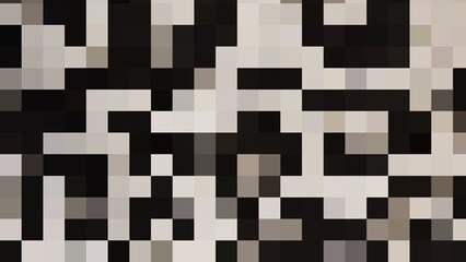 black and white squares