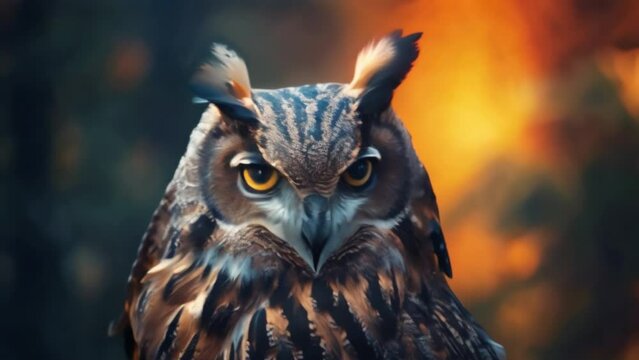 interesting owl footage