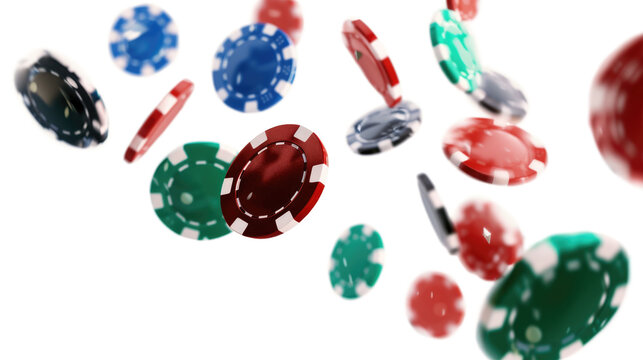 Floating casino chips