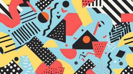 Abstract Geometric Shapes and Patterns