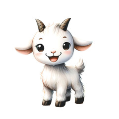 Obraz premium Illustration of a Goat