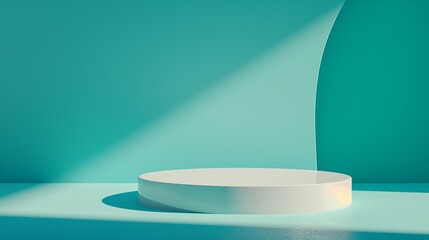 Sleek Product Display with Dynamic Lighting, Ideal for Highlighting Premium Items