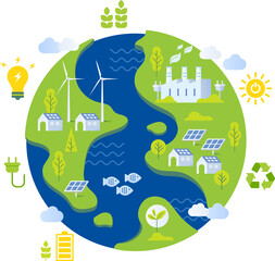 World Sustainability illustration