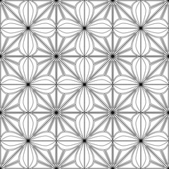 Patrón de diseño con geometría oriental. Vector de mosaico abstracto étnico sin fisuras con repetición.