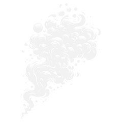 Grey Smoke Effect Art