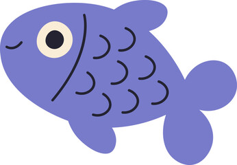 Simple Fish Icon