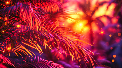 Festive Christmas Tree Close-Up, Bright Holiday Decorations and Sparkling Lights, Winter Celebration