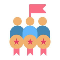 Fototapeta premium Employer Branding- Icon