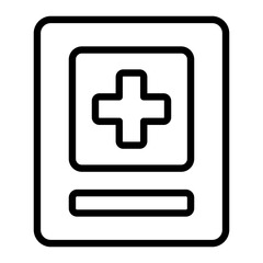 Fototapeta premium First Aid Kit Icon