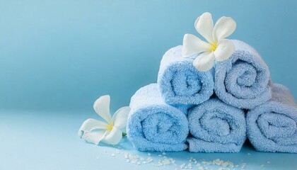 Obraz na płótnie Canvas towels and soap