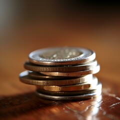 stack of coins