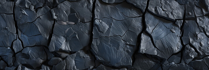 Textured dark slate stone background with natural cracking, suitable for construction and architectural design concepts