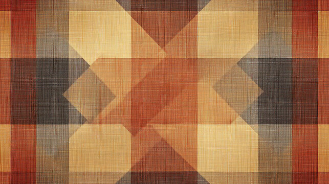 Abstract geometric pixelated background in warm earth tones suitable for concepts like modern technology or digital design