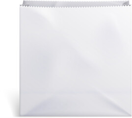 White Paper Bag Mockup