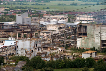 Industrial zone in Romania, near Dej