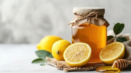 honey and lemon
