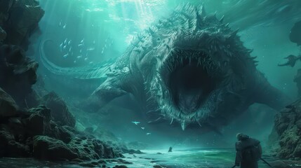 underwater monster