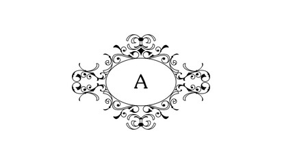 Luxury Floral Alphabetical Logo