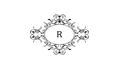 Luxury Floral Alphabetical Logo