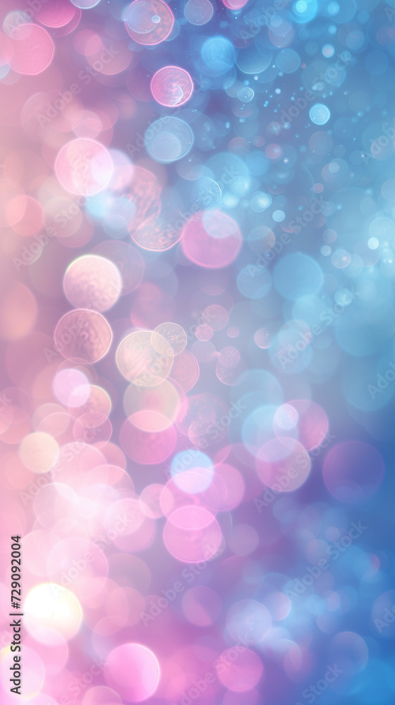 Poster pastel abstract bokeh background with copy space