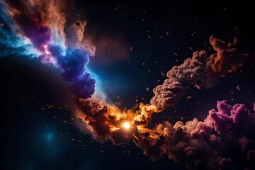 nebula and space