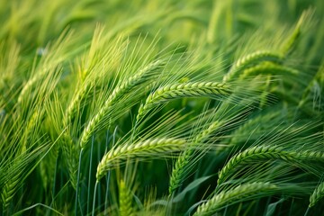 Fresh Rye Field Image. Excellent Picture.
