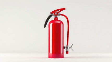 Obraz premium fire extinguisher isolated on white background