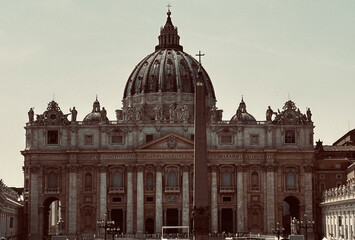 Fototapeta na wymiar Eternal Majesty: The Vatican in Rome