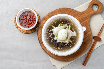 Korean food, pork, grilled, pork belly, cold noodles, ribs, charcoal fire, kkakduk, side dishes,